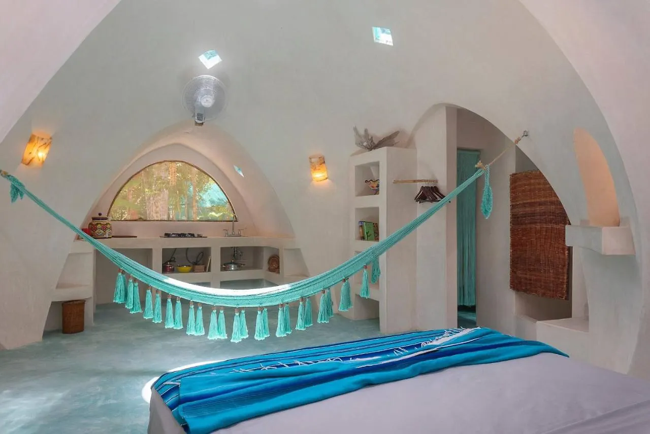 Dome Ha Unique Eco-Luxe Couple Dome Cenote Bikes Apartment Tulum