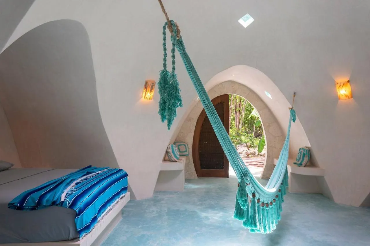 Dome Ha Unique Eco-Luxe Couple Dome Cenote Bikes Apartment Tulum