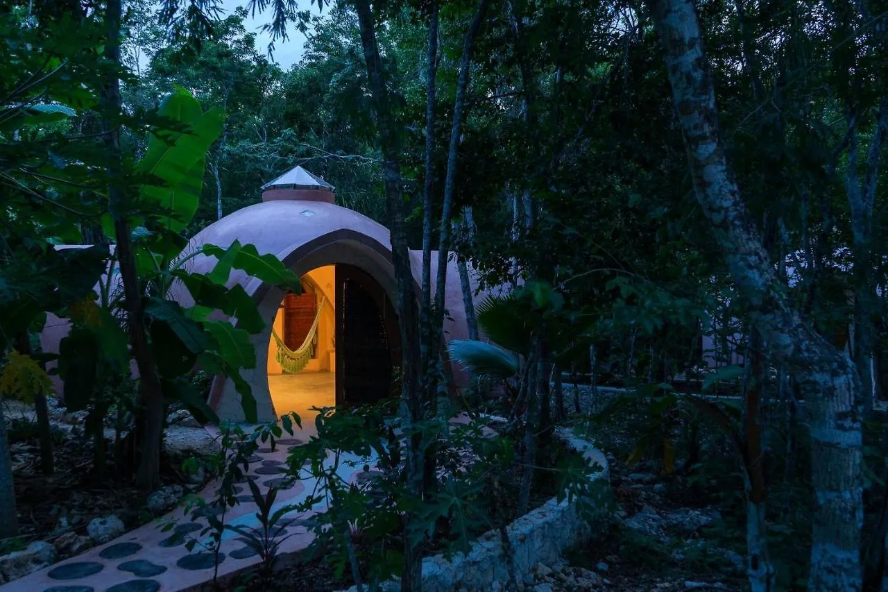 Dome Ha Unique Eco-Luxe Couple Dome Cenote Bikes Apartment Tulum