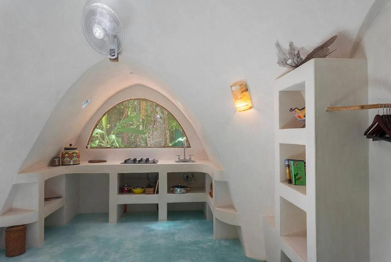 Dome Ha Unique Eco-Luxe Couple Dome Cenote Bikes Apartment Tulum